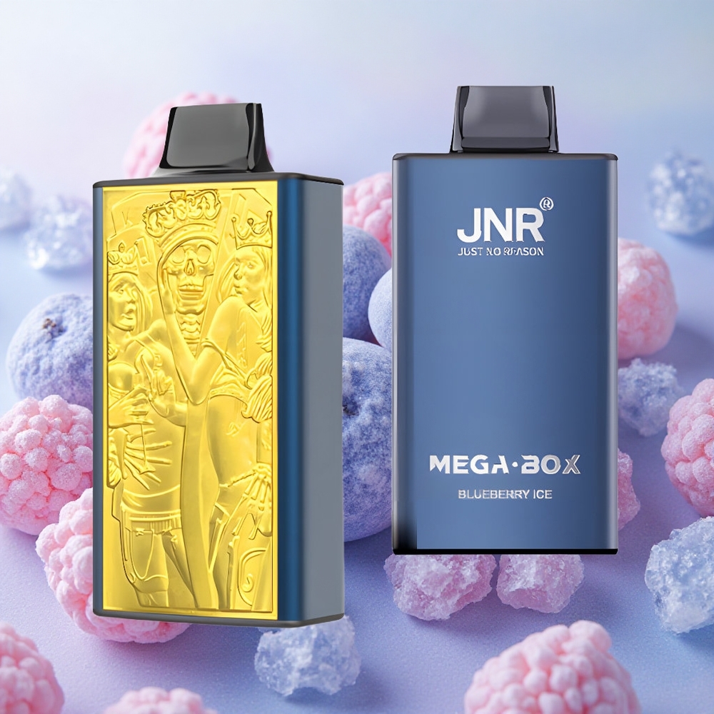 JNR Mega Box 25000 Puffs 30ml E-liquid Capacity Blueberry Ice