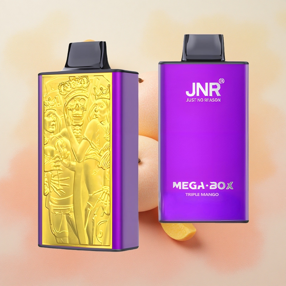 JNR Mega Box 25000 Puffs 30ml E-liquid Capacity Triple Mango
