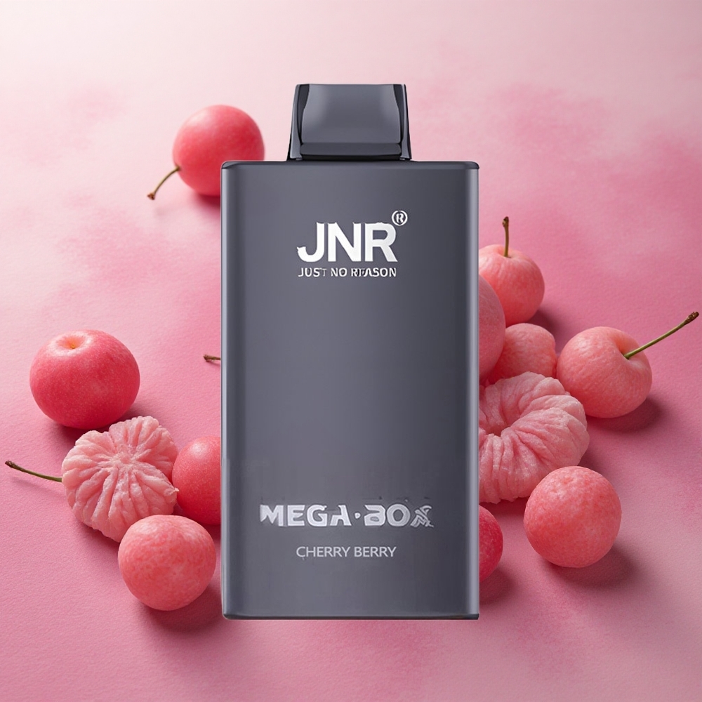 JNR Mega Box 25000 Puffs Dual Mesh Coil Cherry Berry