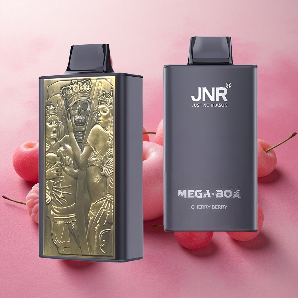 JNR Mega Box 25000 Puffs Dual Mesh Coil Cherry Berry