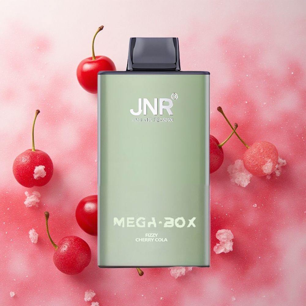 JNR Mega Box 25000 Puffs Dual Mesh Coil Fizzy Cherry Cola