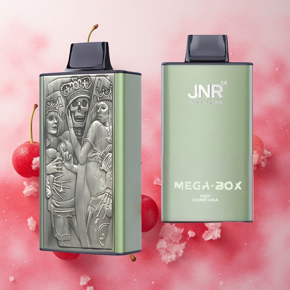 JNR Mega Box 25000 Puffs Dual Mesh Coil Fizzy Cherry Cola