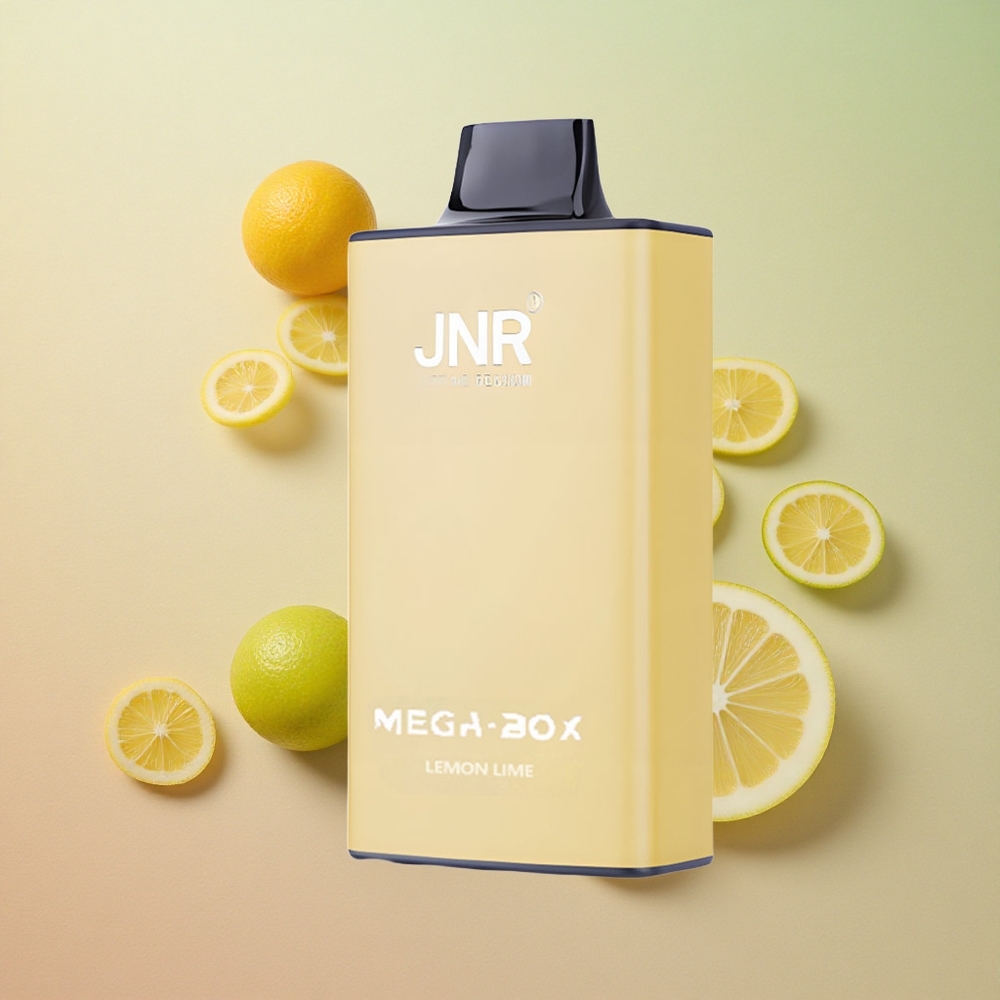 JNR Mega Box 25000 Puffs Dual Mesh Coil Lemon & Lime