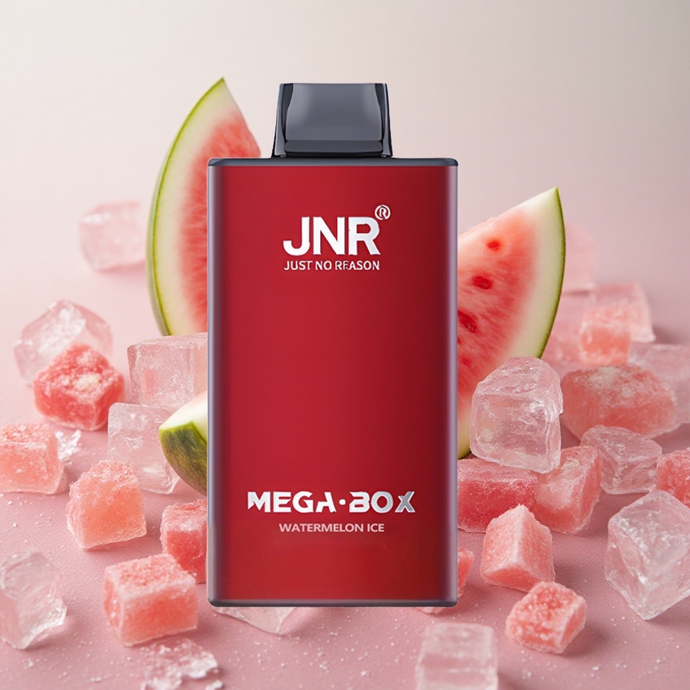JNR Mega Box 25000 Puffs Dual Mesh Coil Watermelon Ice