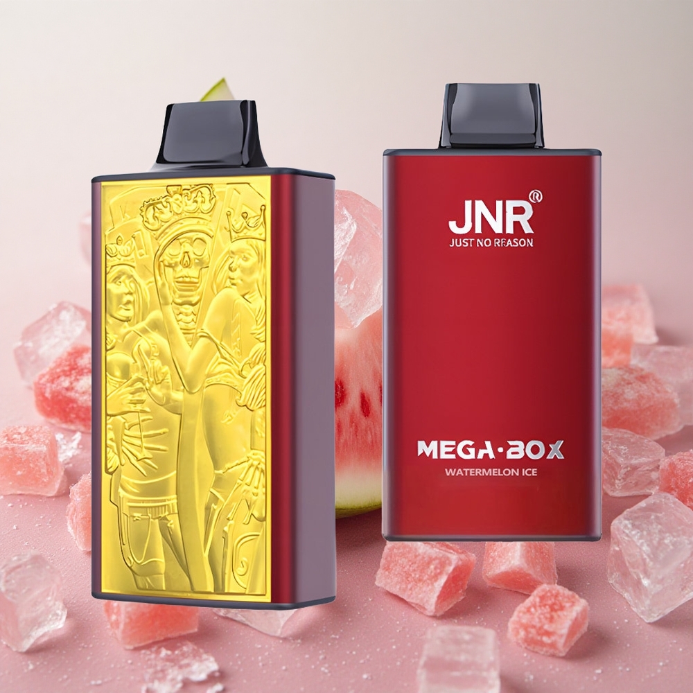 JNR Mega Box 25000 Puffs Dual Mesh Coil Watermelon Ice