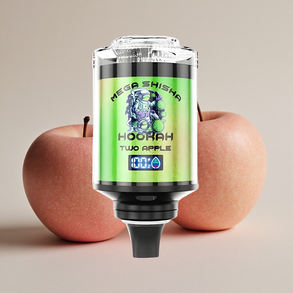 JNR Mega Shisha 100K 60ml E-liquid Capacity Desktop Apple