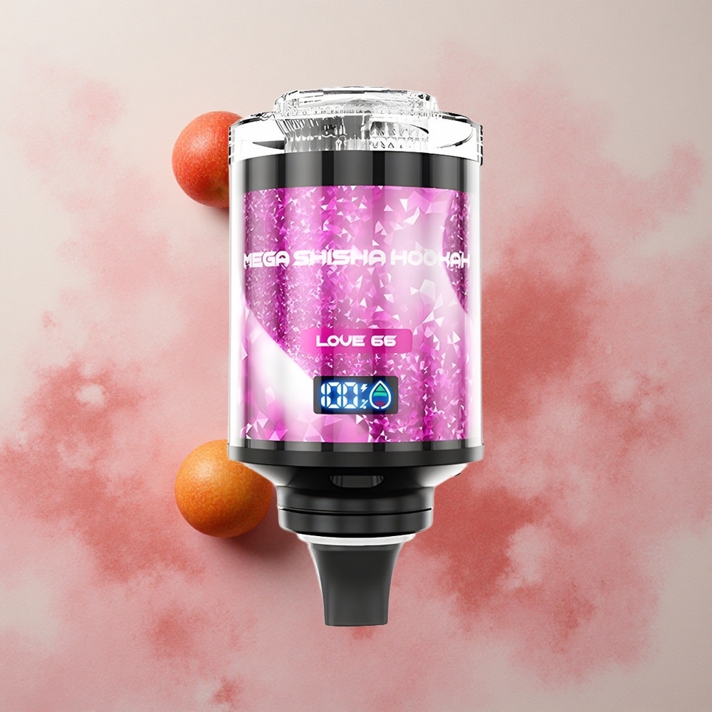 JNR Mega Shisha 100K Desktop 60ml E-liquid Capacity Love 66