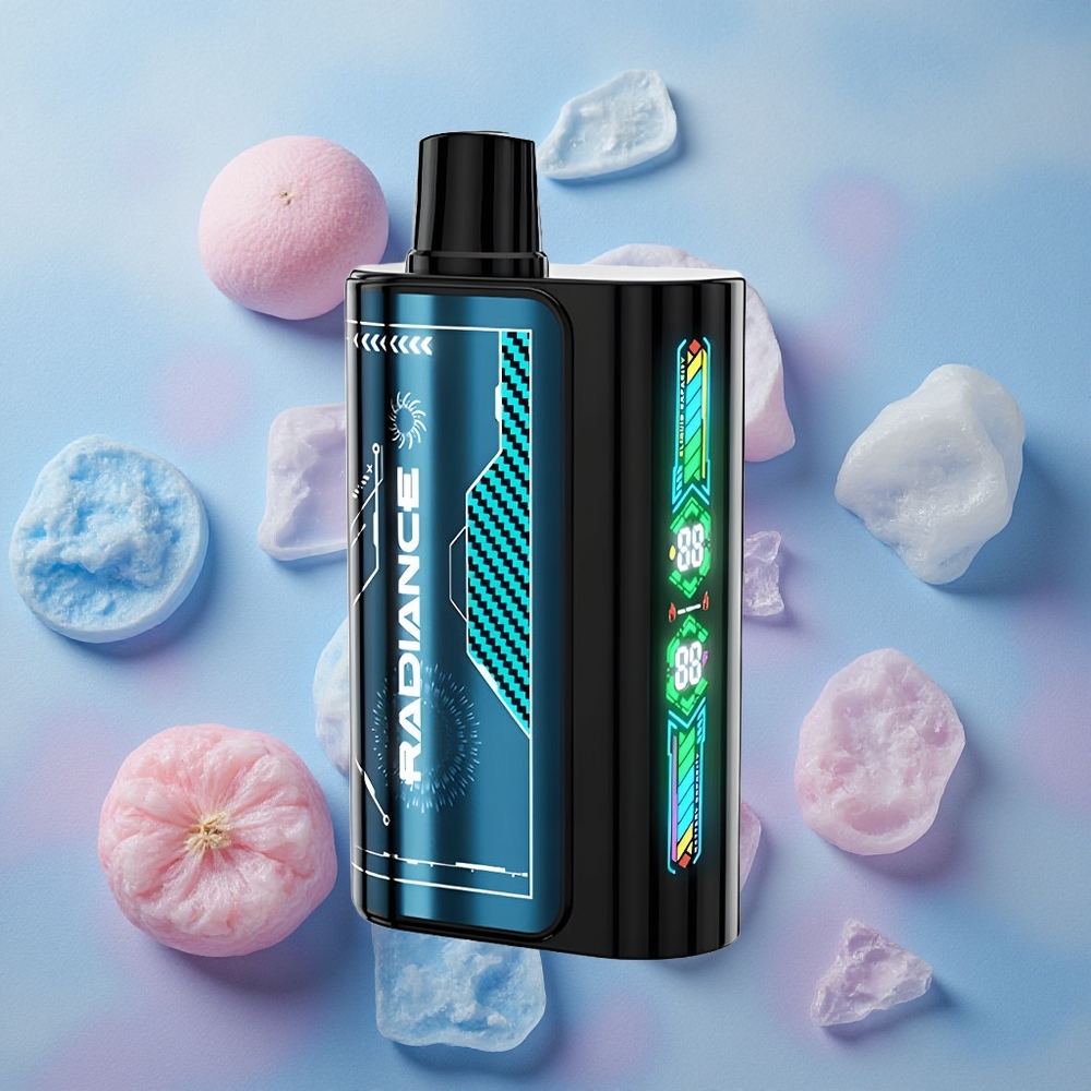 JNR Radiance 31000 Puffs 28ml E-liquid Capacity Blue Razz Ice