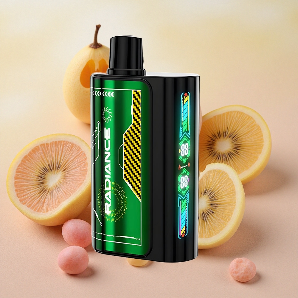 JNR Radiance 31000 Puffs 28ml E-liquid Capacity Passion Fruit Kiwi
