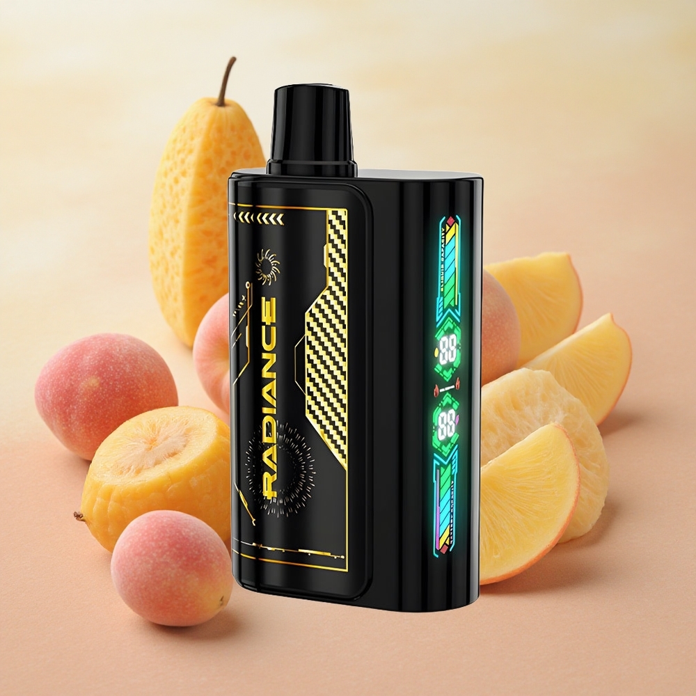 JNR Radiance 31000 Puffs 28ml E-liquid Capacity Peach Mango Pineapple