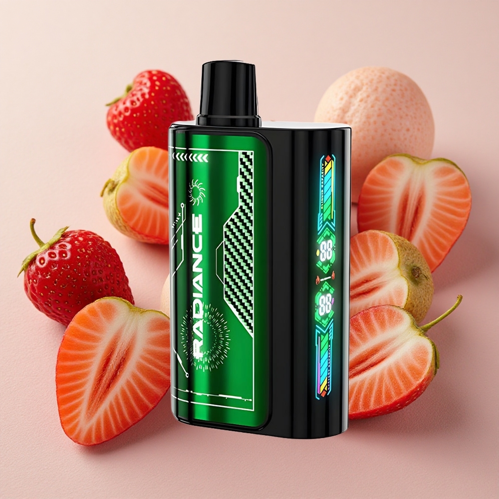 JNR Radiance 31000 Puffs 28ml E-liquid Capacity Strawberry Kiwi