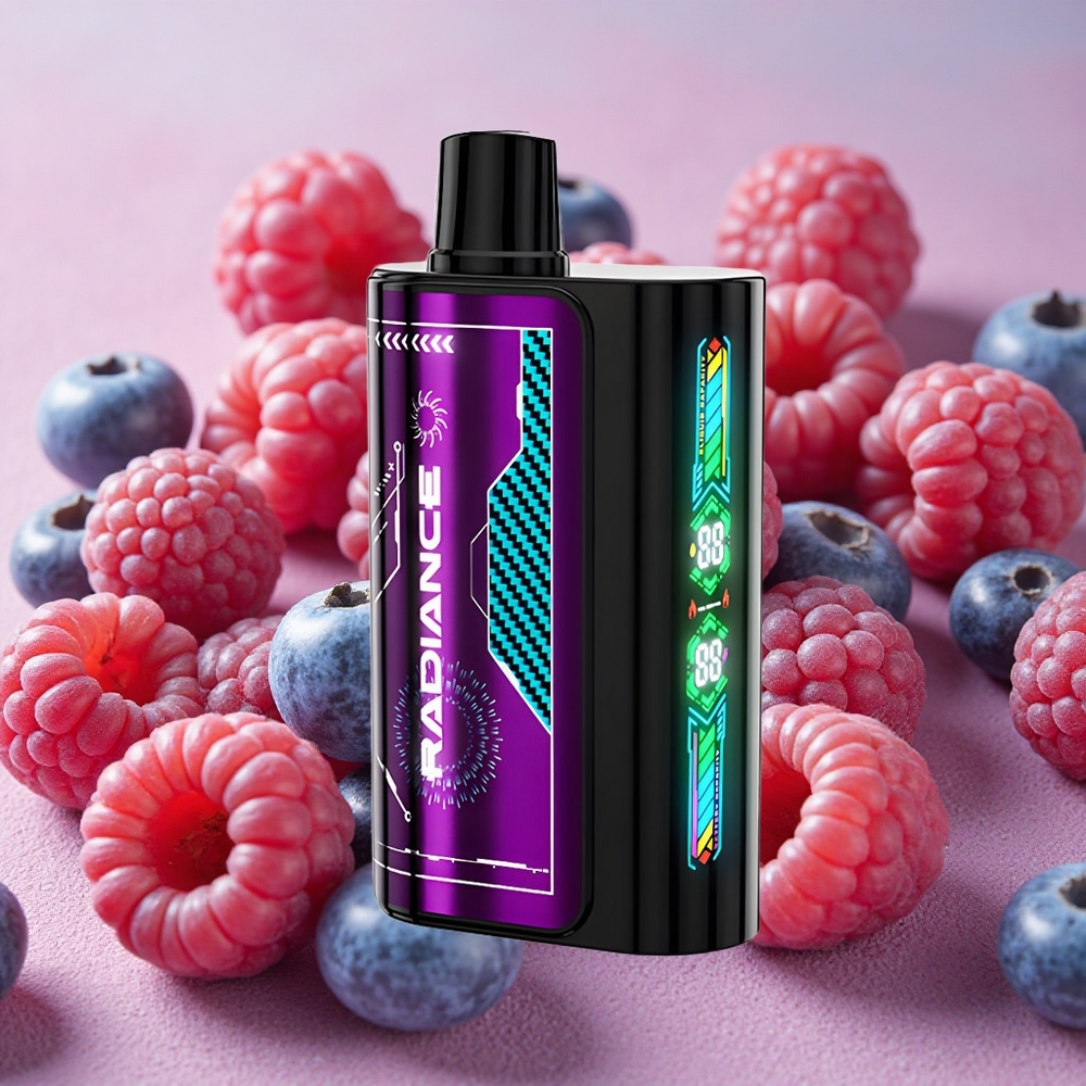JNR Radiance 31000 Puffs Dual Mesh Coil Blueberry Sour Raspberry