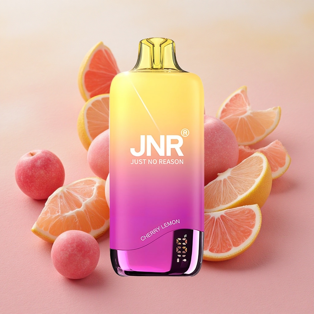 JNR Rainbow 10500 Puffs 18ml E-liquid Capacity Disposable Vape Cherry Lemon