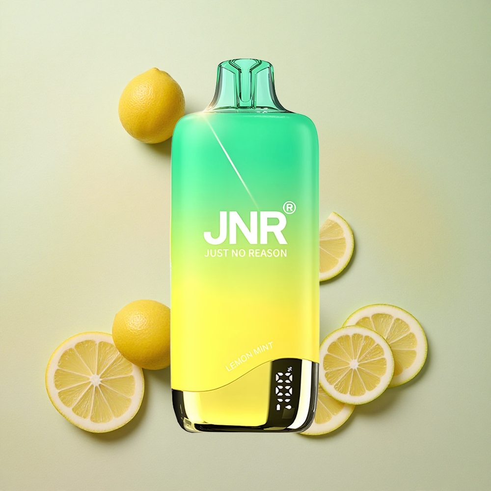 JNR Rainbow 10500 Puffs 18ml E-liquid Capacity Lemon Mint
