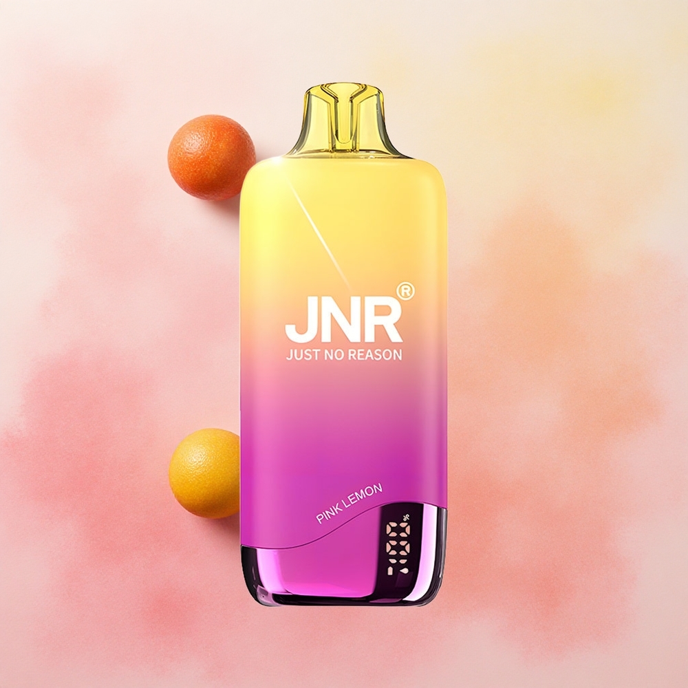 JNR Rainbow 10500 Puffs 18ml E-liquid Capacity Pink Lemon