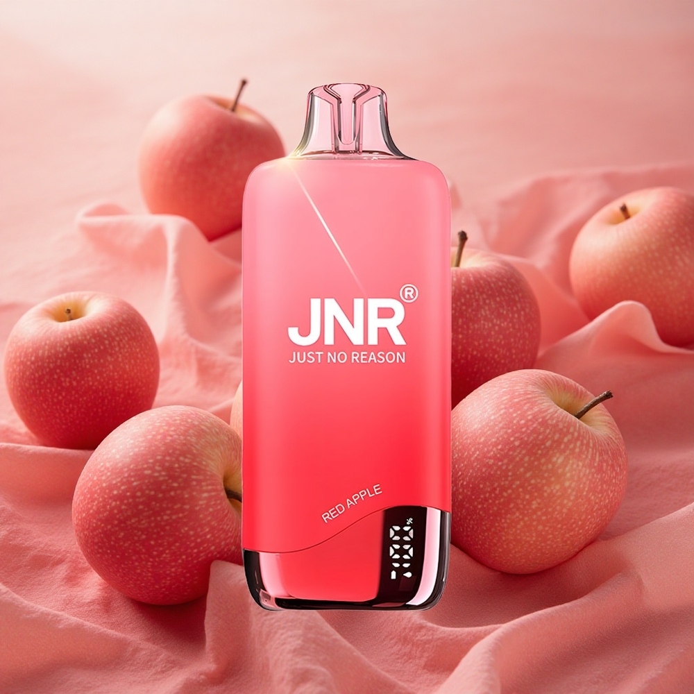 JNR Rainbow 10500 Puffs 18ml E-liquid Capacity Red Apple