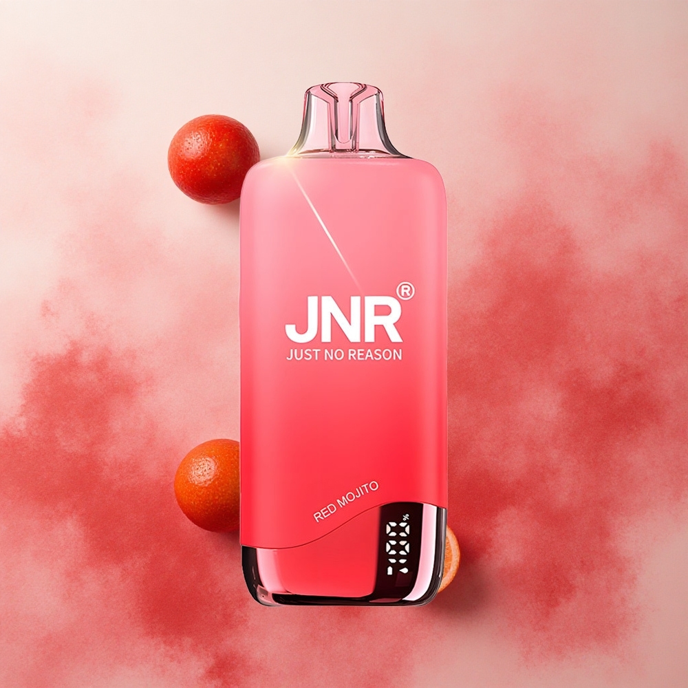 JNR Rainbow 10500 Puffs 18ml E-liquid Capacity Red Mojito