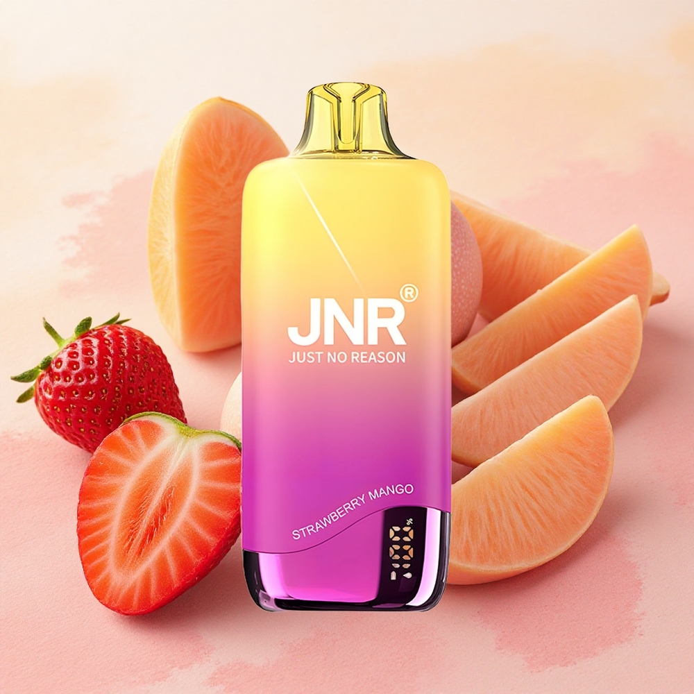 JNR Rainbow 10500 Puffs 18ml E-liquid Capacity Strawberry Mango