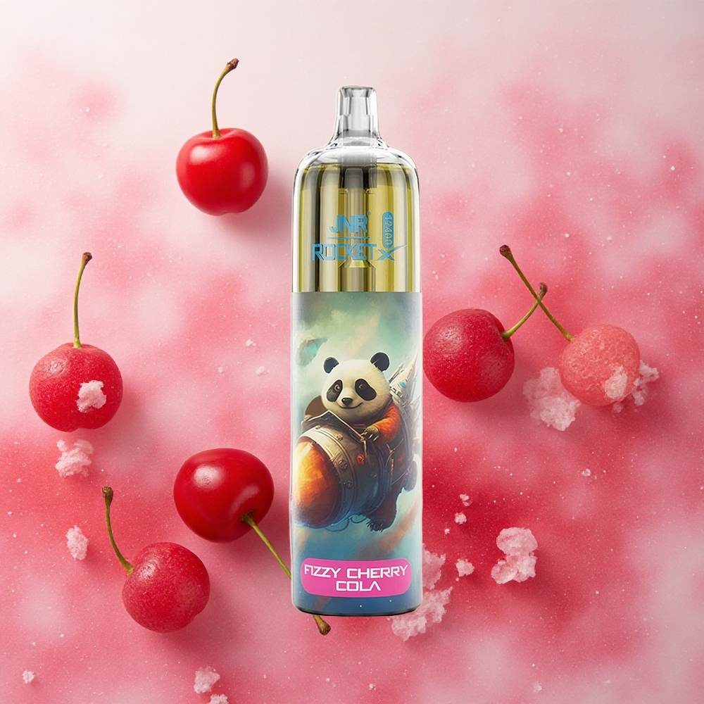 JNR Rocket-X 12400 Puffs 25ml E-liquid Capacity 850mAh Battery Fizzy Cherry Cola