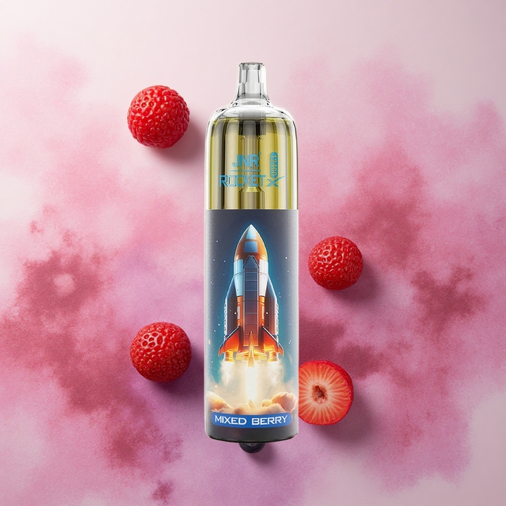 JNR Rocket-X 12400 Puffs 25ml E-liquid Capacity 850mAh Battery Mixed Berry