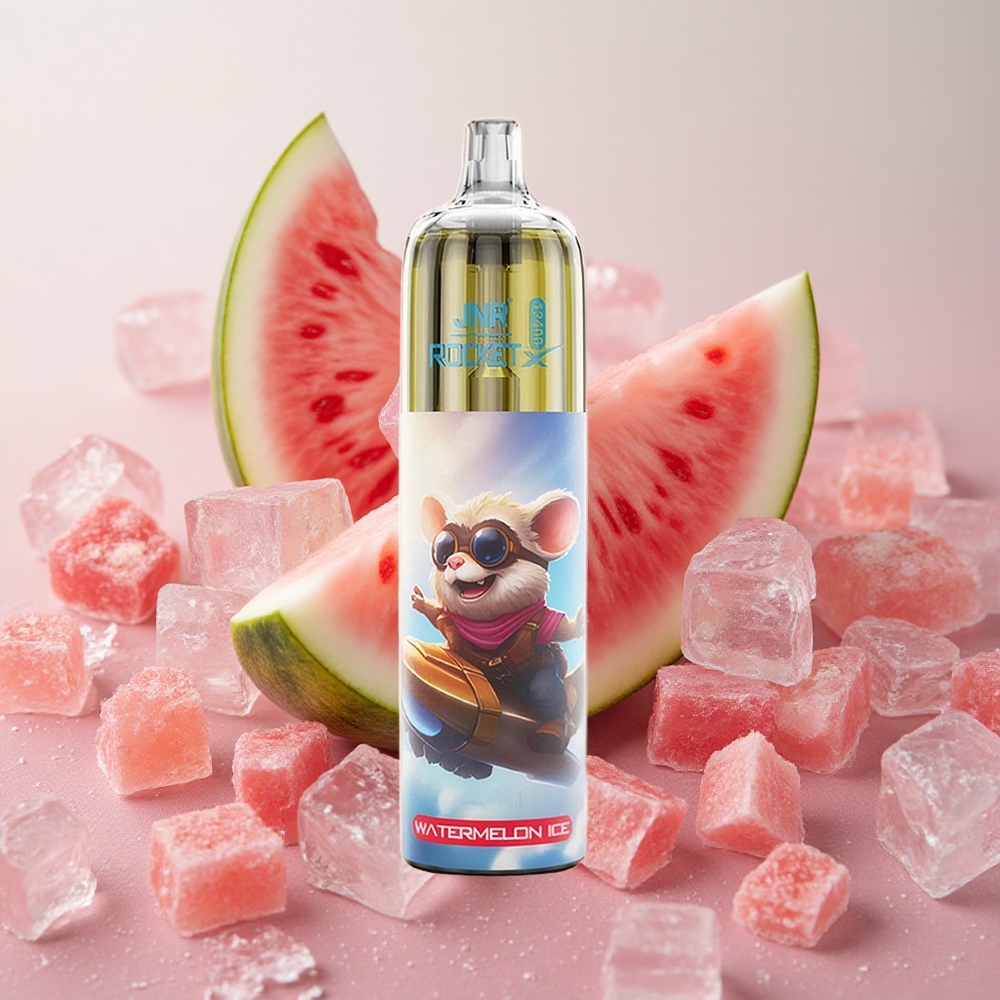JNR Rocket-X 12400 Puffs 25ml E-liquid Capacity 850mAh Battery Watermelon Ice