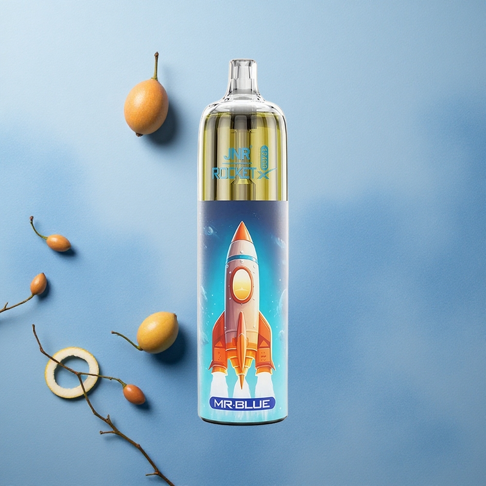 JNR Rocket-X 12400 Puffs 850mAh Battery RGB Mr Blue