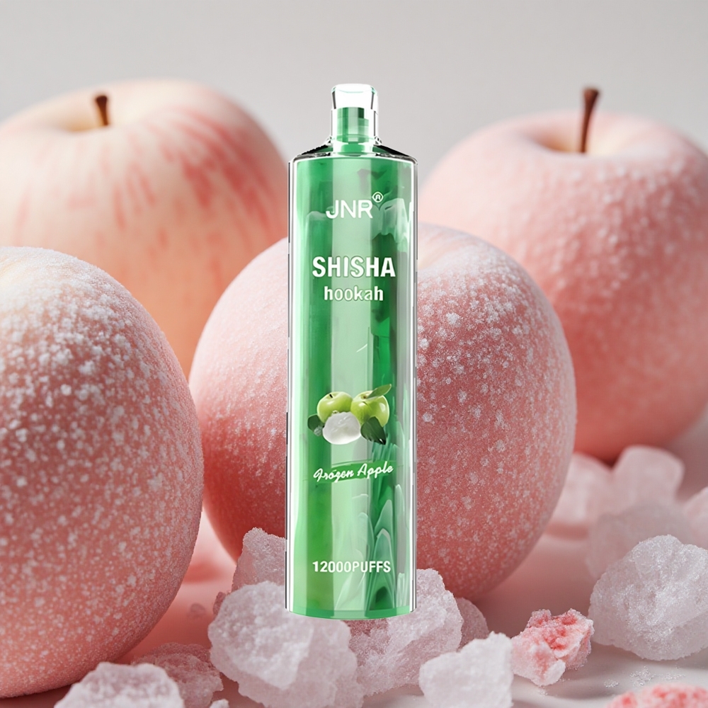 JNR Shisha Hookah 12000 Puffs 750mAh Battery Frozen Apple
