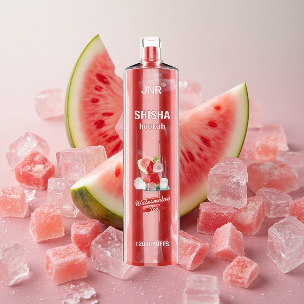 JNR Shisha Hookah 12000 Puffs 750mAh Battery Watermelon Ice