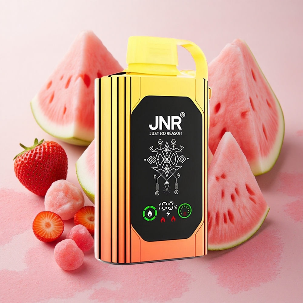 JNR Shisha Hookah 20500 Puffs HD Display Watermelon Strawberry Bubblegum