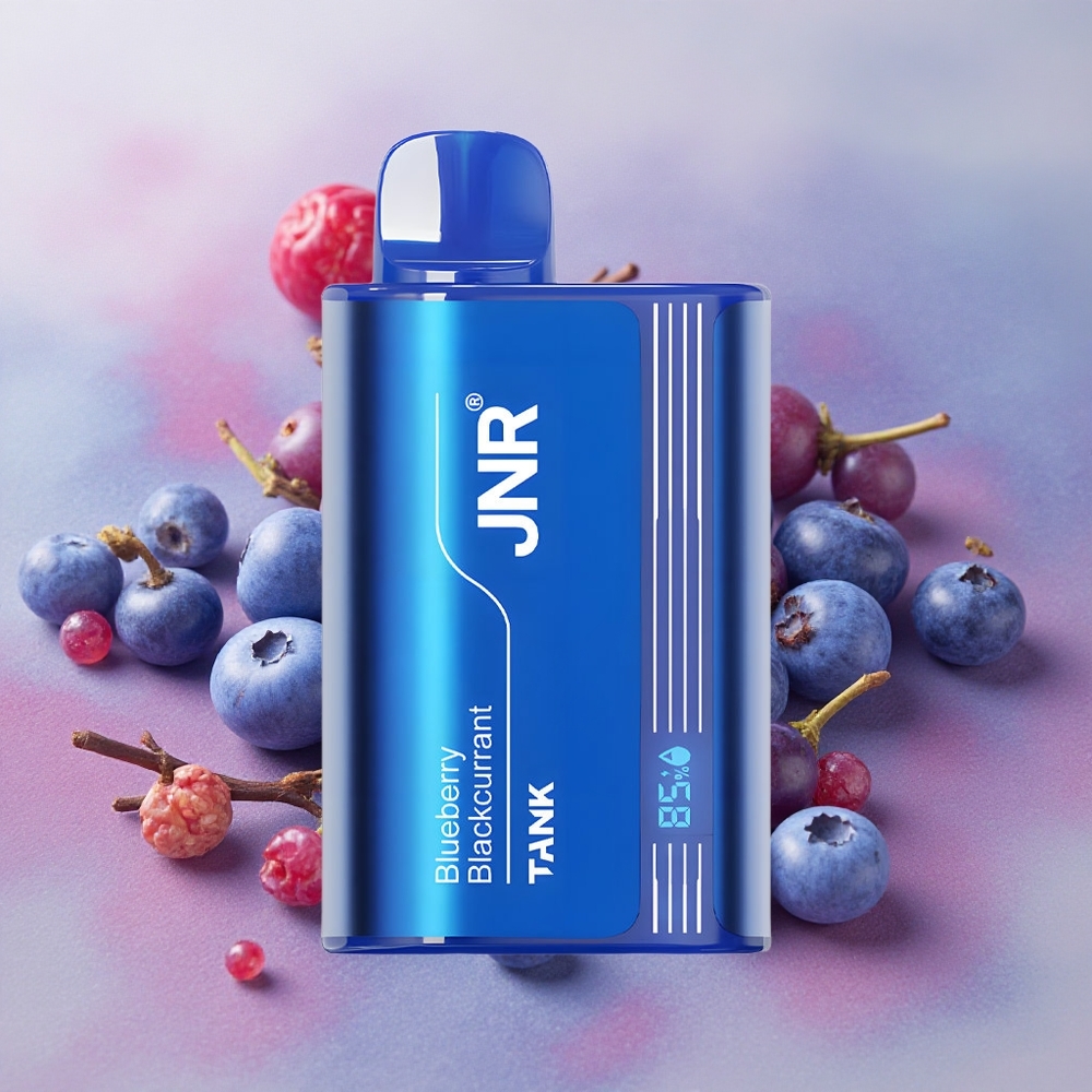 JNR Tank 10000 Puffs Digital Dual Mesh Blueberry Blackcurrant