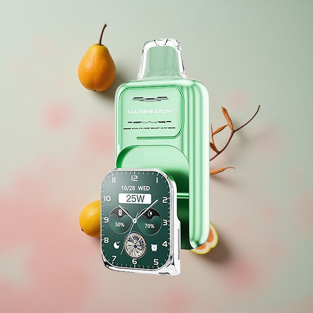 JNR VapeWatch 30000 Puffs 19ml E-liquid Capacity Miami Mint