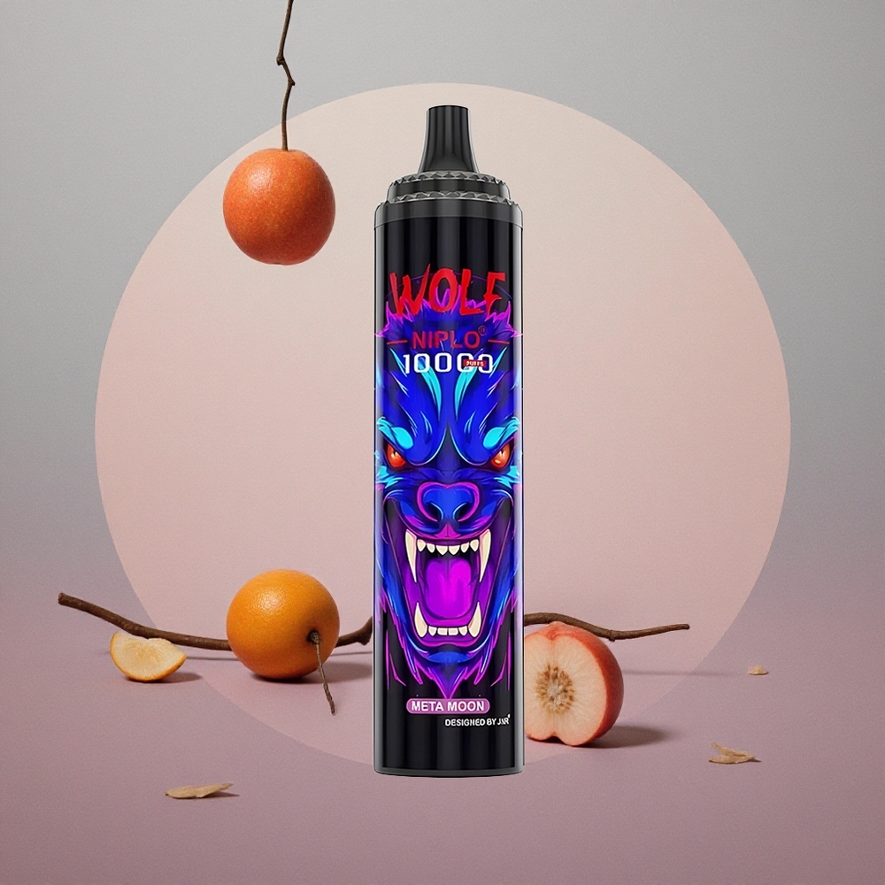 JNR Wolf Niplo 10000 Puffs 20ml E-liquid Capacity Meta Moon