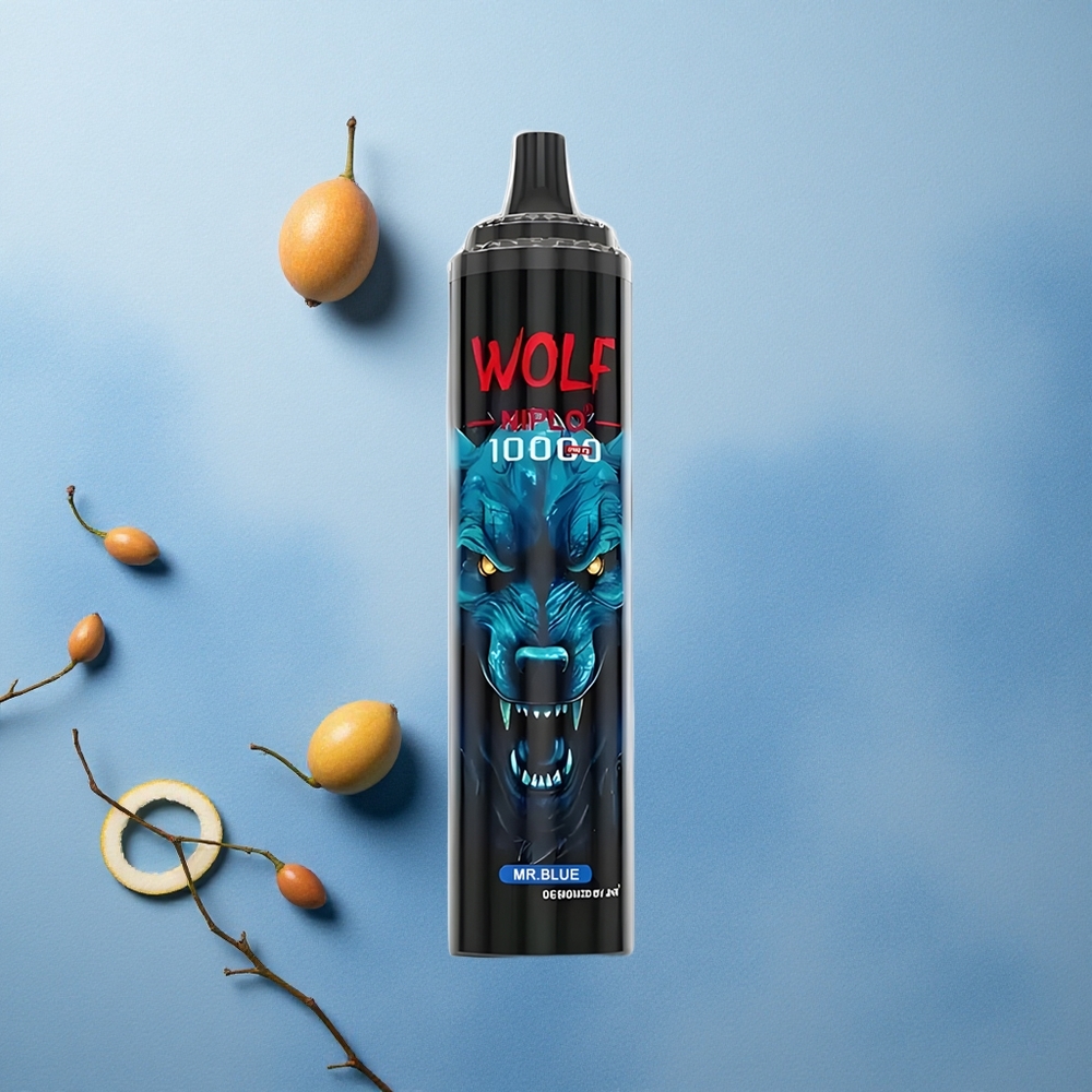 JNR Wolf Niplo 10000 Puffs 20ml E-liquid Capacity Mr Blue