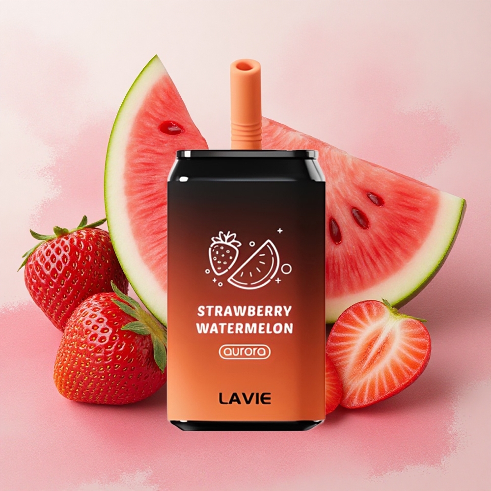 LAVIE Aurora 11000 Puffs 22ml E-liquid Capacity Strawberry Watermelon