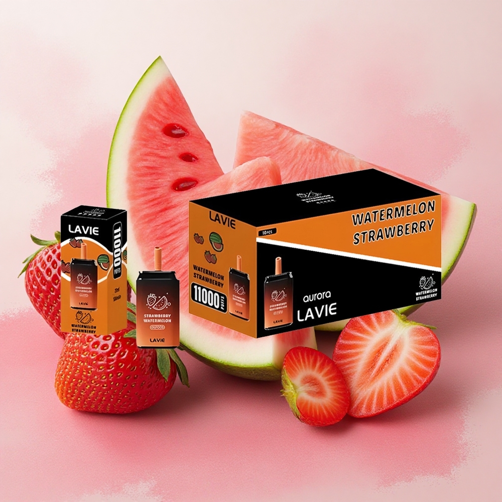 LAVIE Aurora 11000 Puffs 22ml E-liquid Capacity Strawberry Watermelon