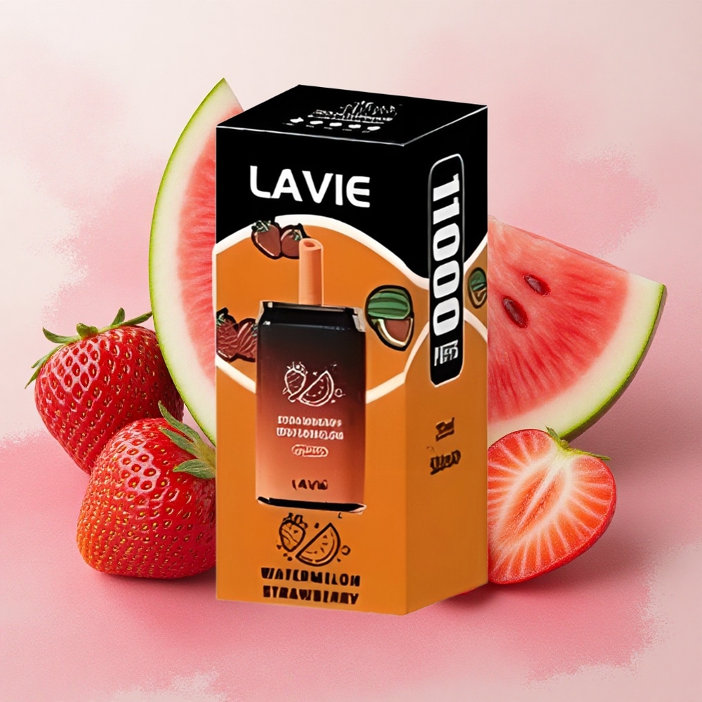 LAVIE Aurora 11000 Puffs 22ml E-liquid Capacity Strawberry Watermelon