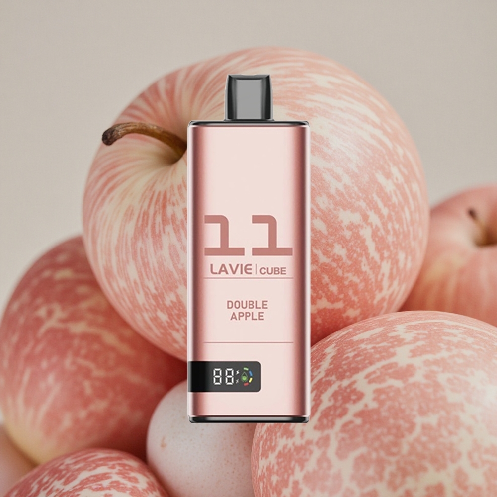 Lavie Cube 20000 Puffs 28ml E-liquid Capacity Double Apple