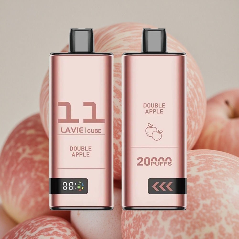 Lavie Cube 20000 Puffs 28ml E-liquid Capacity Double Apple