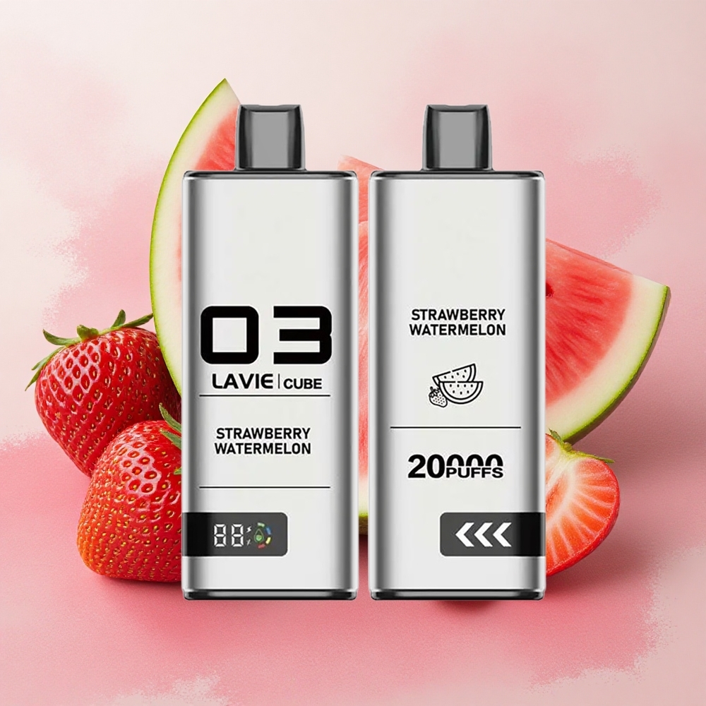 Lavie Cube 20000 Puffs 28ml E-liquid Capacity Strawberry Watermelon