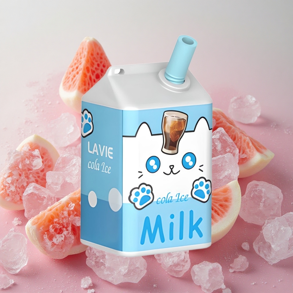 Lavie Milk 7000 Puffs 16ml E-liquid Capacity Cola Ice