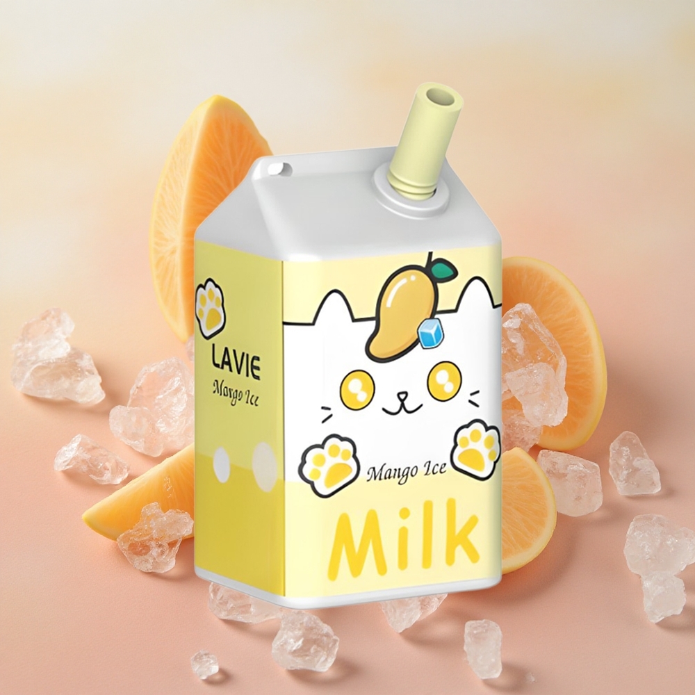 Lavie Milk 7000 Puffs 16ml E-liquid Capacity Mango Ice
