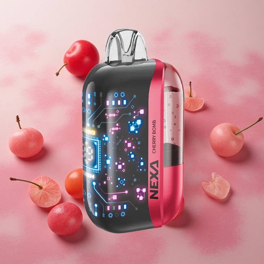 NEXA Ultra 50000 Puffs 20ml E-liquid Capacity 5% Nicotine Cherry Bomp