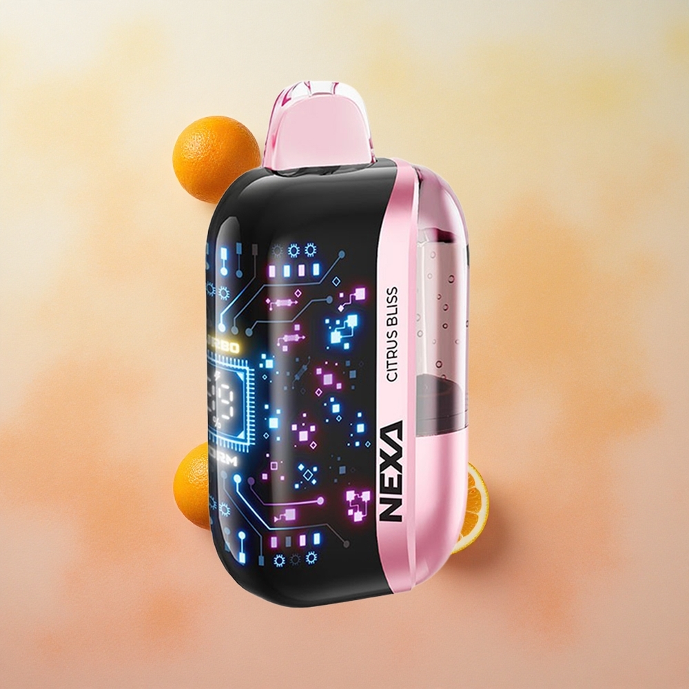 NEXA Ultra 50000 Puffs 20ml E-liquid Capacity 5% Nicotine Citrus Bliss Disposable Vape