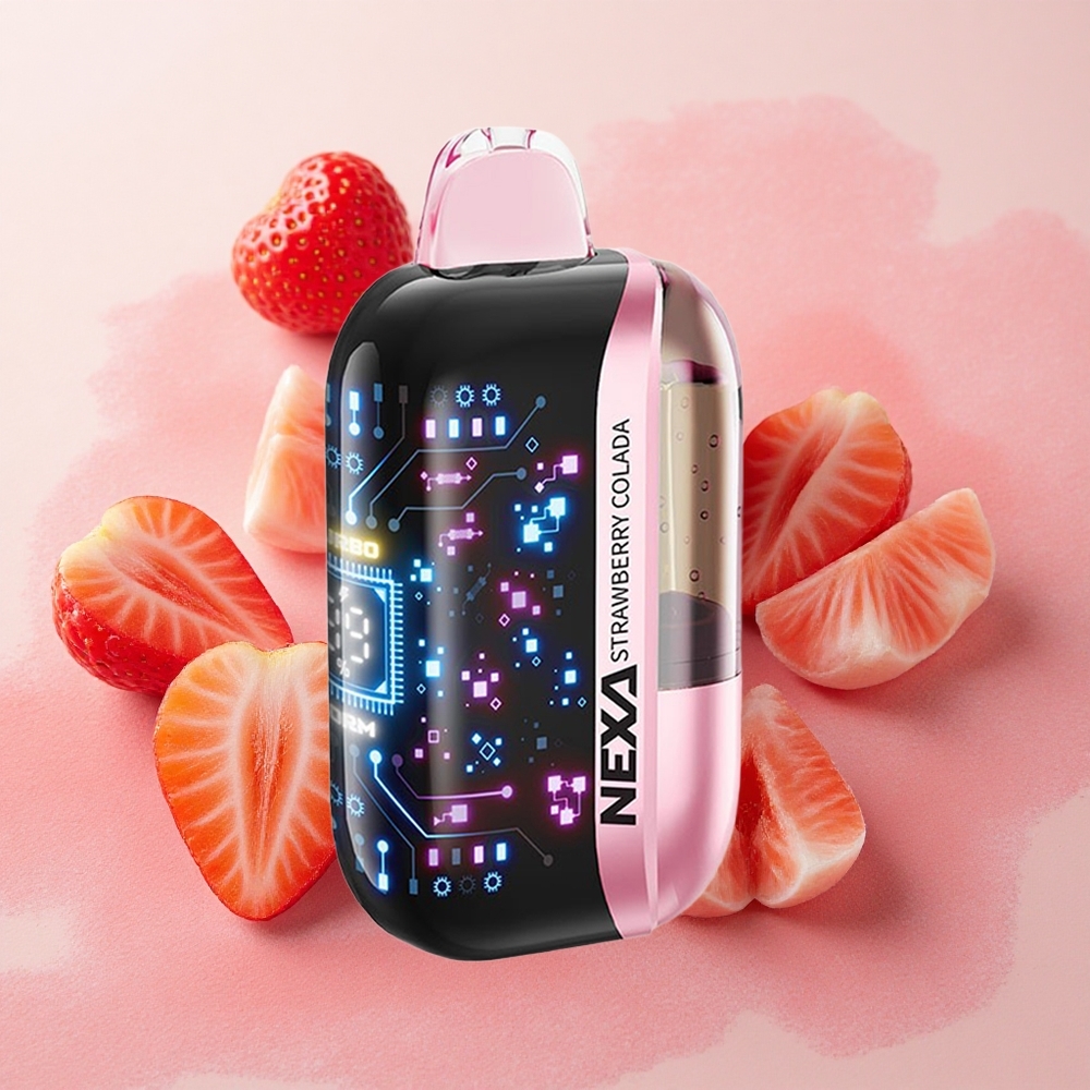 NEXA Ultra 50000 Puffs 20ml E-liquid Capacity 5% Nicotine Strawberry Colada