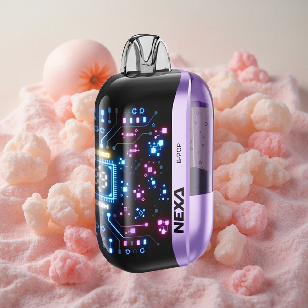 NEXA Ultra B-Pop 50K Puffs 20ml E-liquid Capacity 5% Nicotine Display Screen Disposable Vape