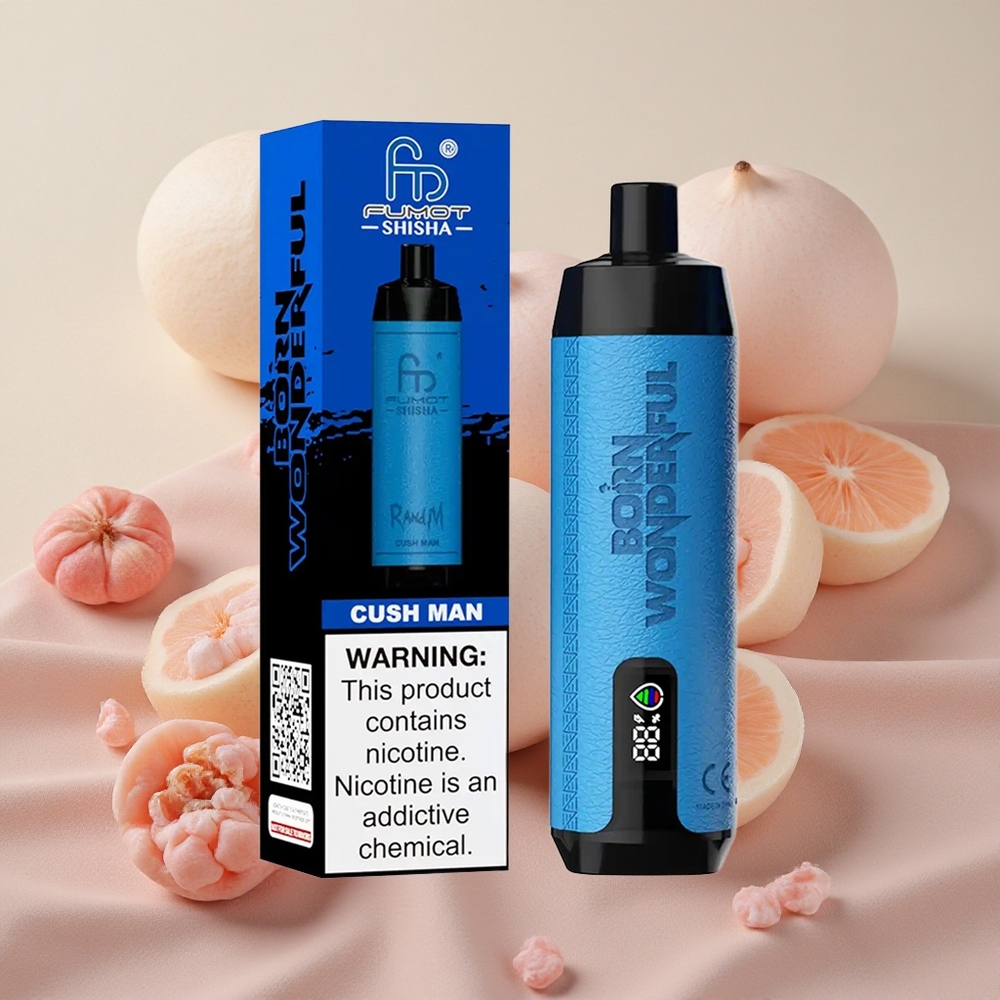 RandM Fumot Shisha 10000 Puffs 18ml E-liquid Capacity Cush Man