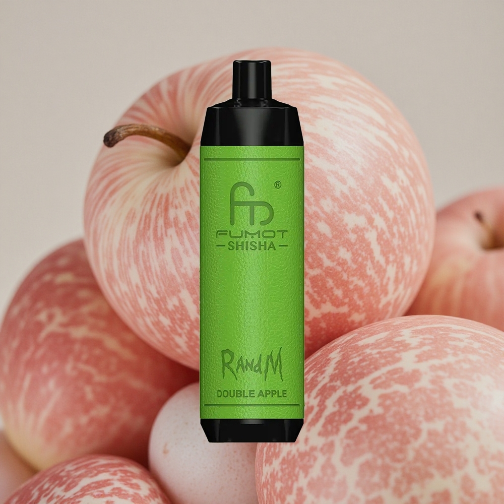 RandM Fumot Shisha 10000 Puffs 18ml E-liquid Capacity Disposable Vape Double Apple
