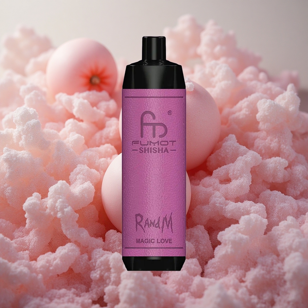 RandM Fumot Shisha 10000 Puffs 18ml E-liquid Capacity Disposable Vape Magic Love