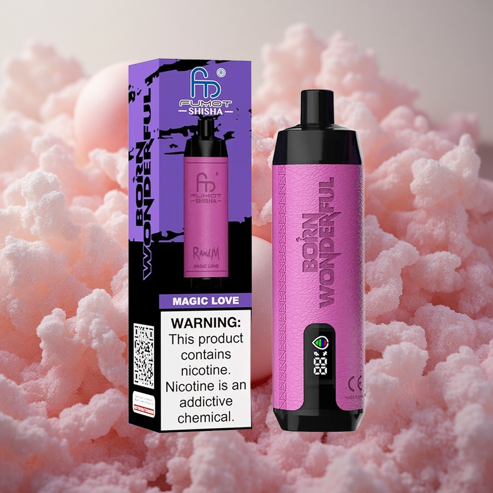RandM Fumot Shisha 10000 Puffs 18ml E-liquid Capacity Disposable Vape Magic Love