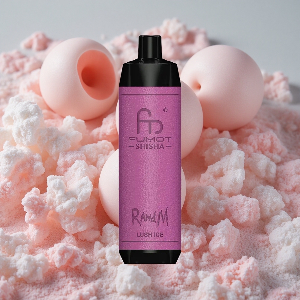 RandM Fumot Shisha 10000 Puffs 18ml E-liquid Capacity Lush Ice